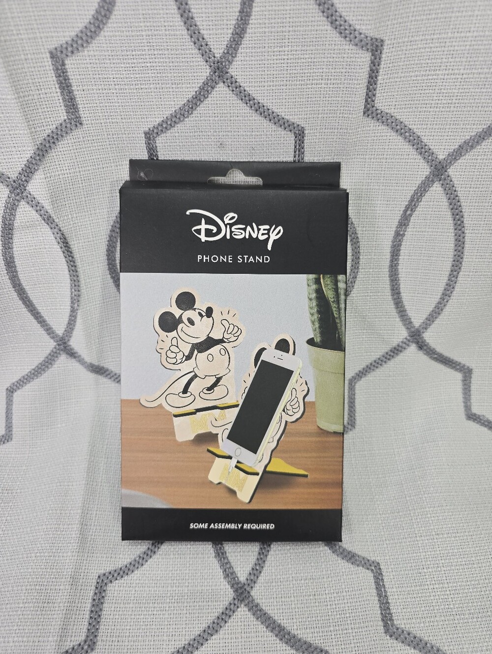 Disney Mickey Mouse Cell Phone Stand 7" H New